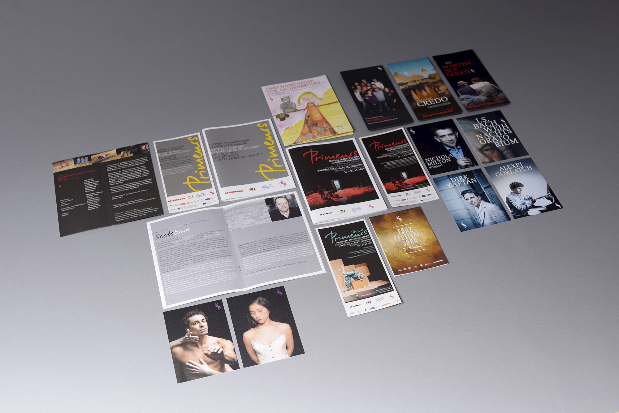 Ralf Leis Grafikdesign Saarbrücken Flyer Plakate und Broschüren Saarländisches Staatstheater