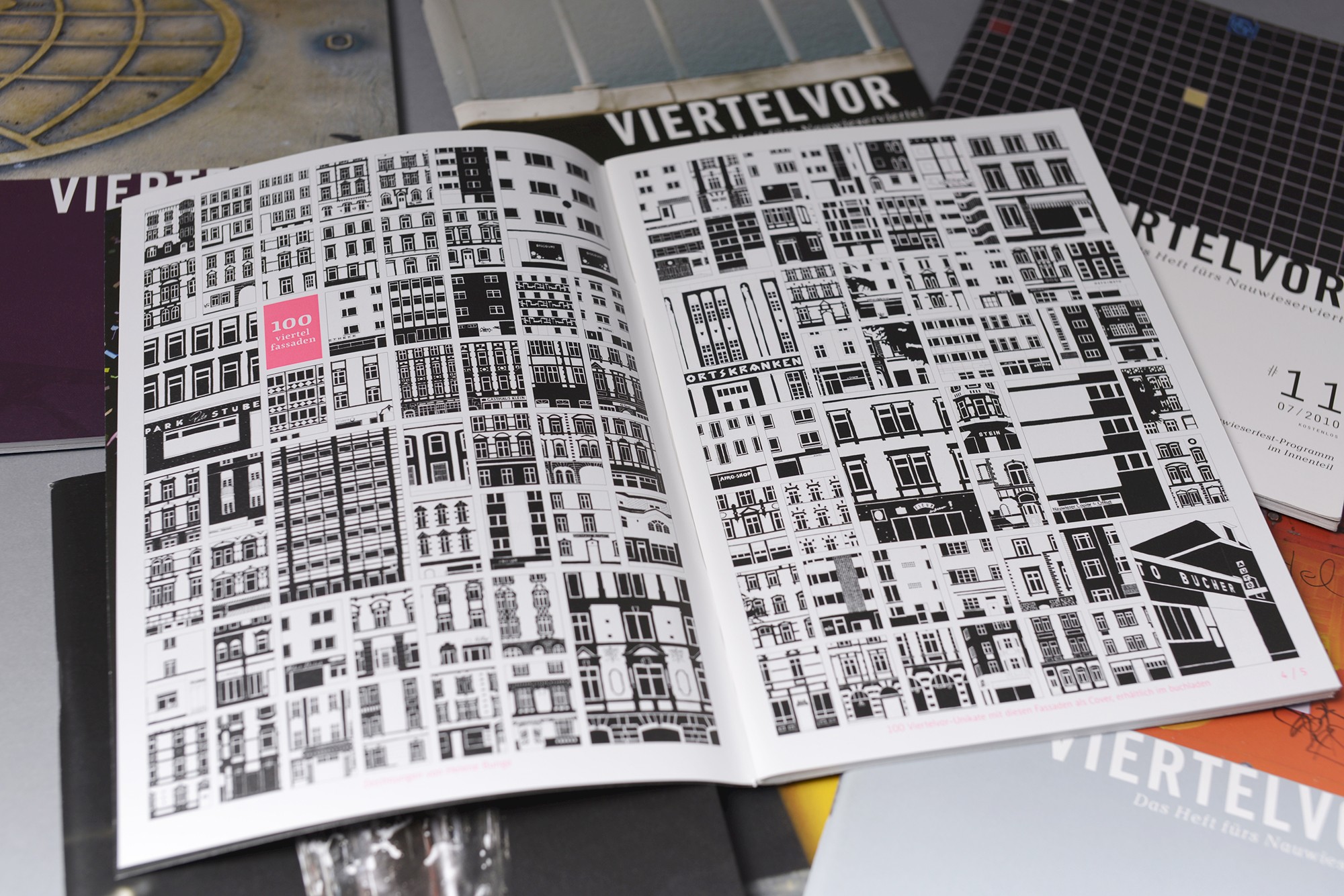 Ralf Leis Grafikdesign Saarbrücken Stadtmagazin Viertelvor Nauwieser Viertel Saarbrücken