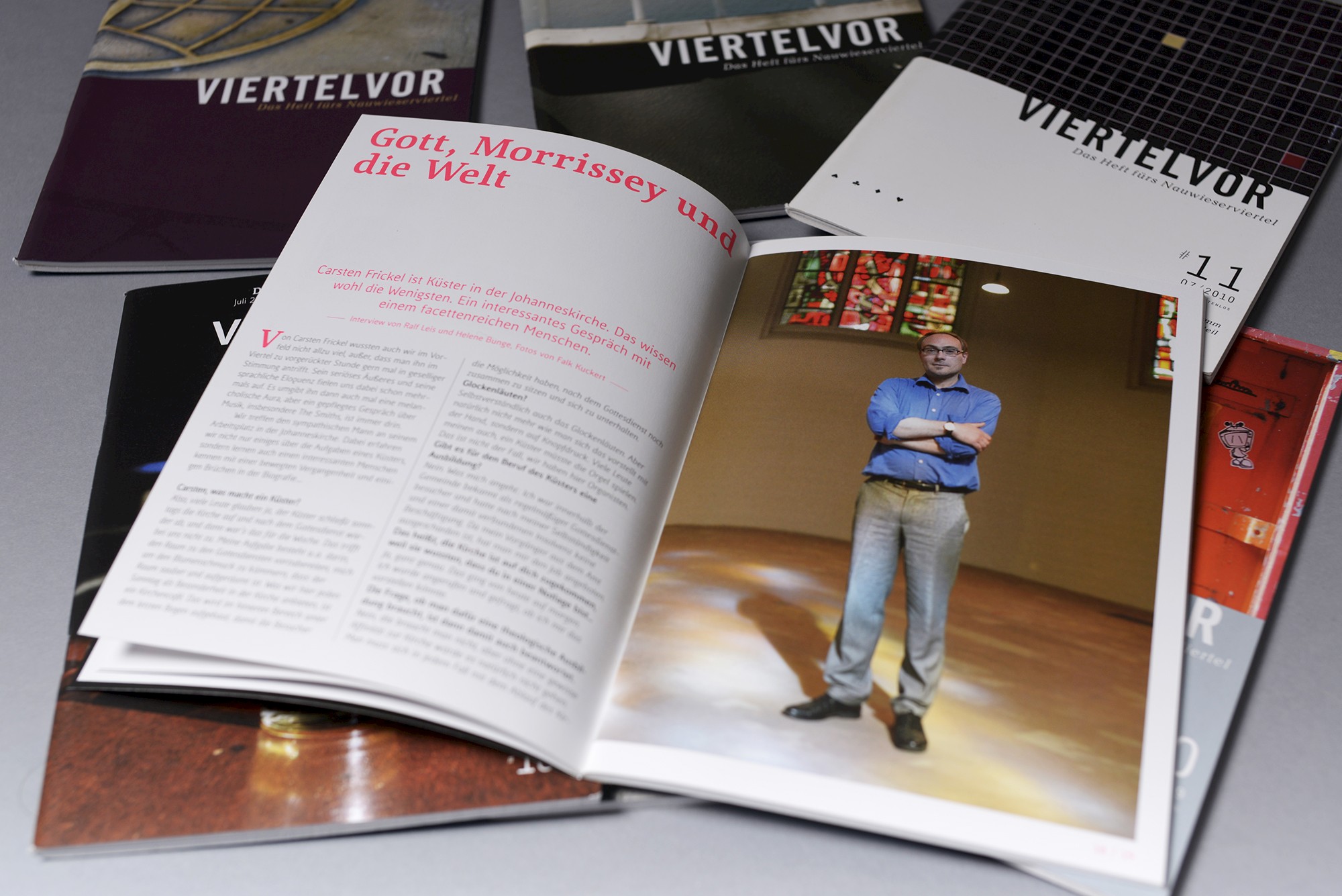 Ralf Leis Grafikdesign Saarbrücken Stadtmagazin Viertelvor Nauwieser Viertel Saarbrücken