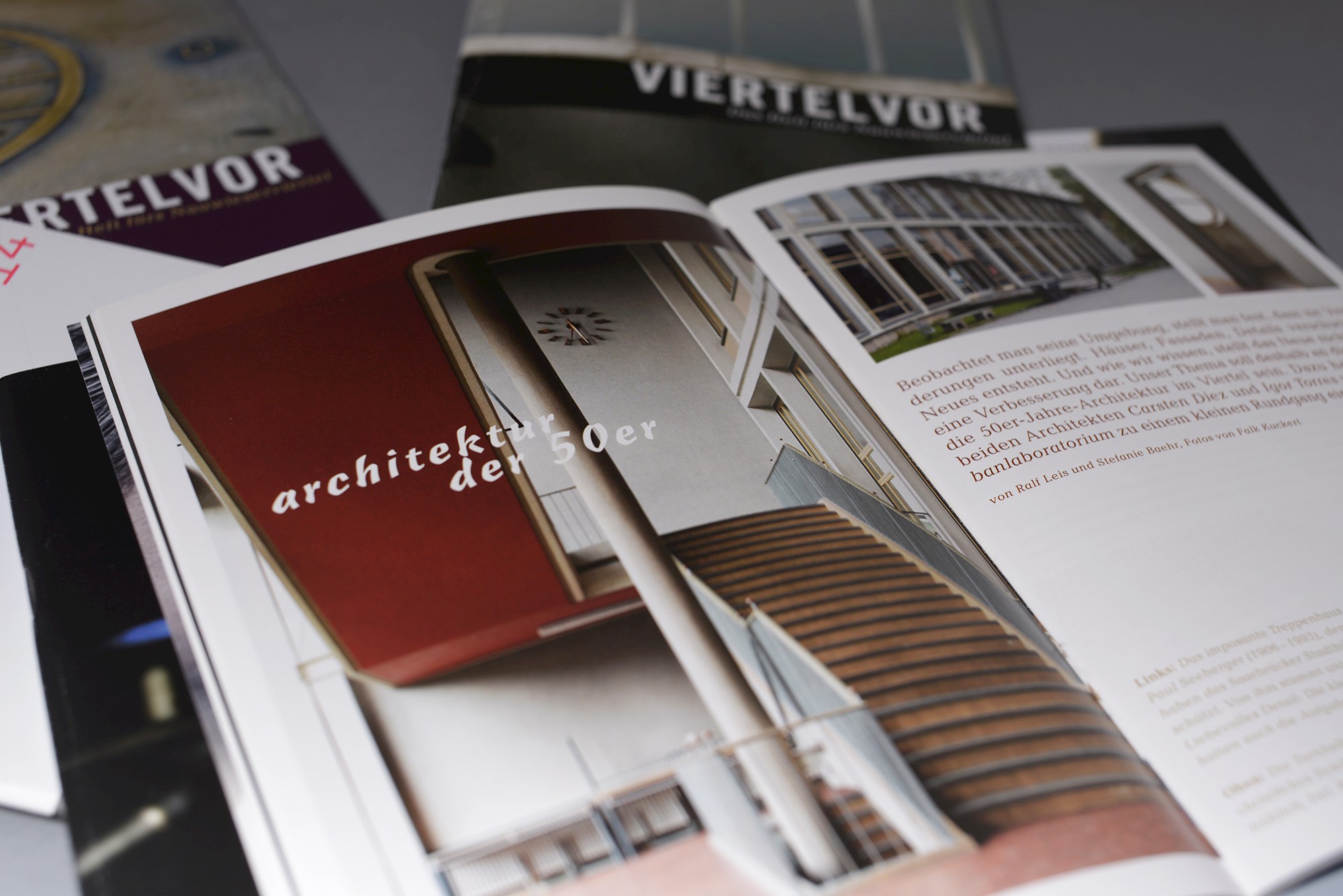 Ralf Leis Grafikdesign Saarbrücken Stadtmagazin Viertelvor Nauwieser Viertel Saarbrücken
